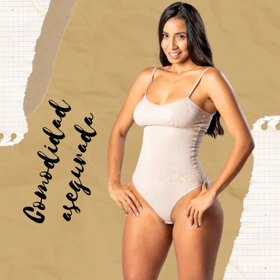 3 Bodys Glam Moldeador + Short Levanta Glúteos GRATIS