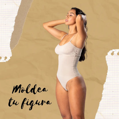 3 Bodys Glam Moldeador + Short Levanta Glúteos GRATIS