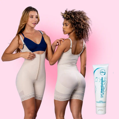 FAJA ULTRA COMPRESION + OBSEQUIO: SHORT LEVANTA GLUTEOS Y GEL REAFIRMANTE